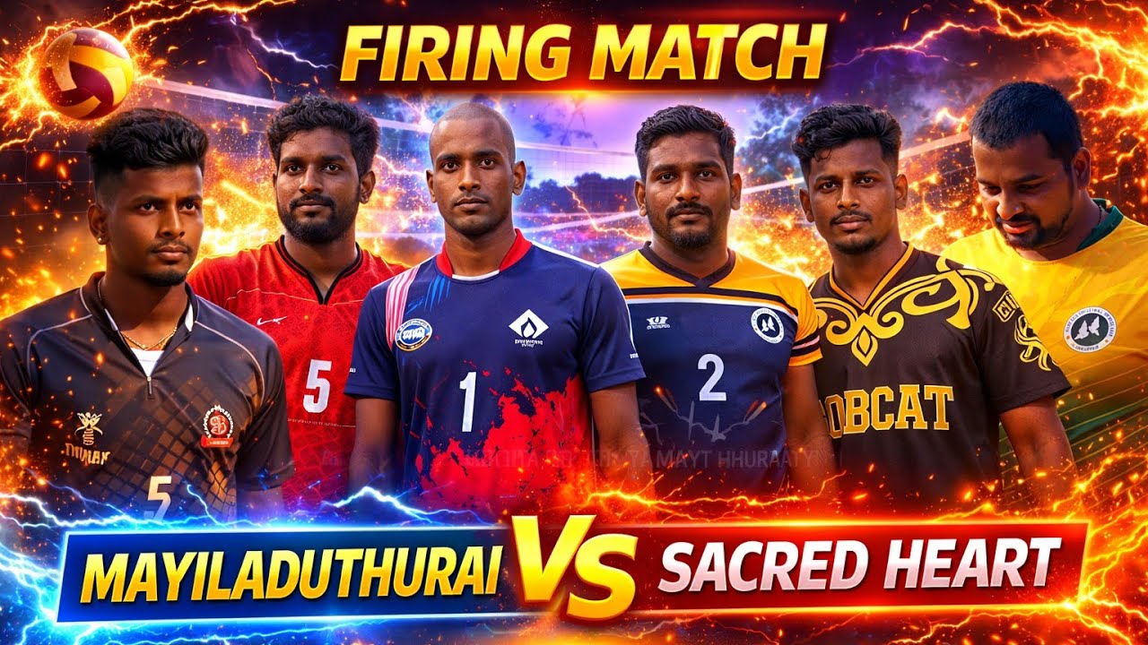 ‼️War‼️Sai Mayiladuthurai 🆚Sacred Heart ‼️Set-2‼️