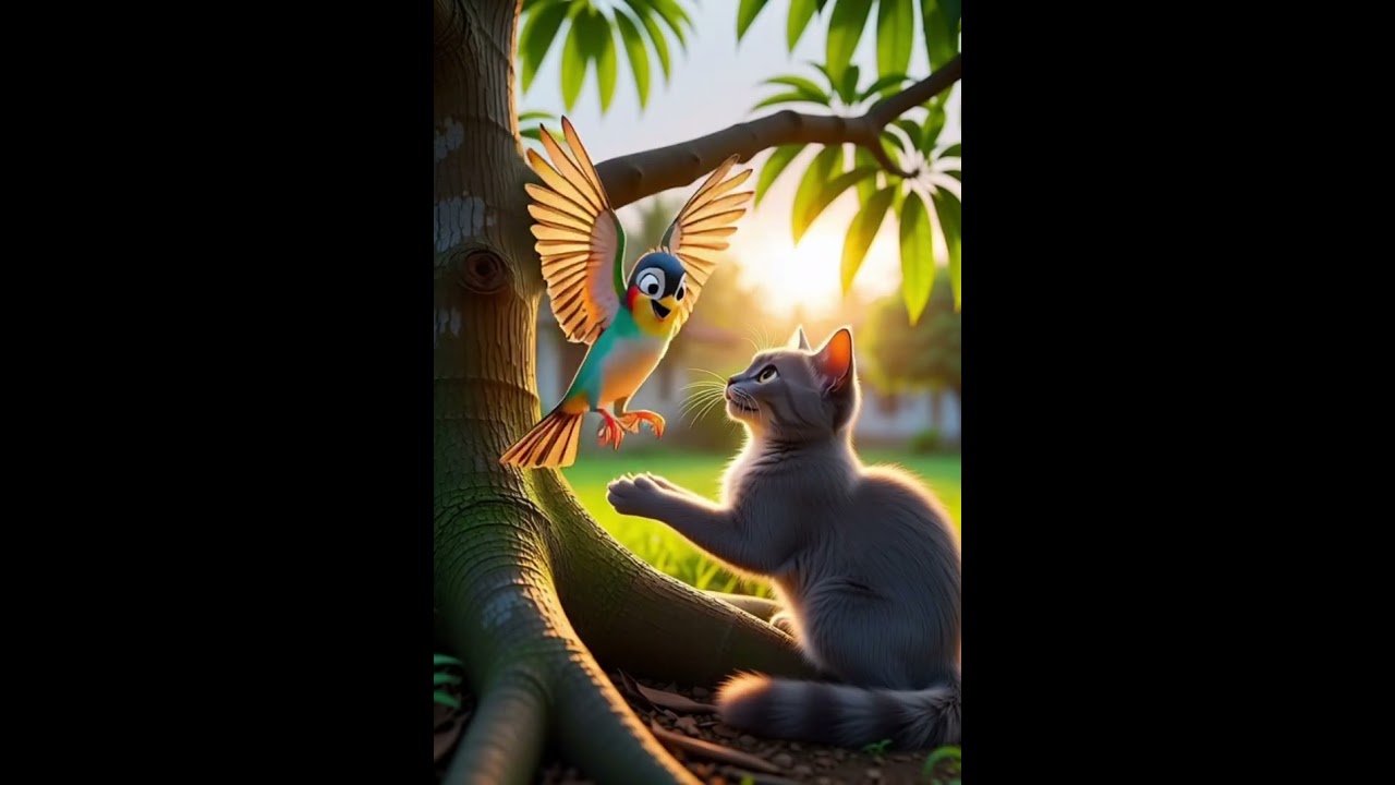 The Sparrow Who Changed a Cow’s Life Emotional Animal StoryA Small Sparrow & A Gentle Cow A Beautifu