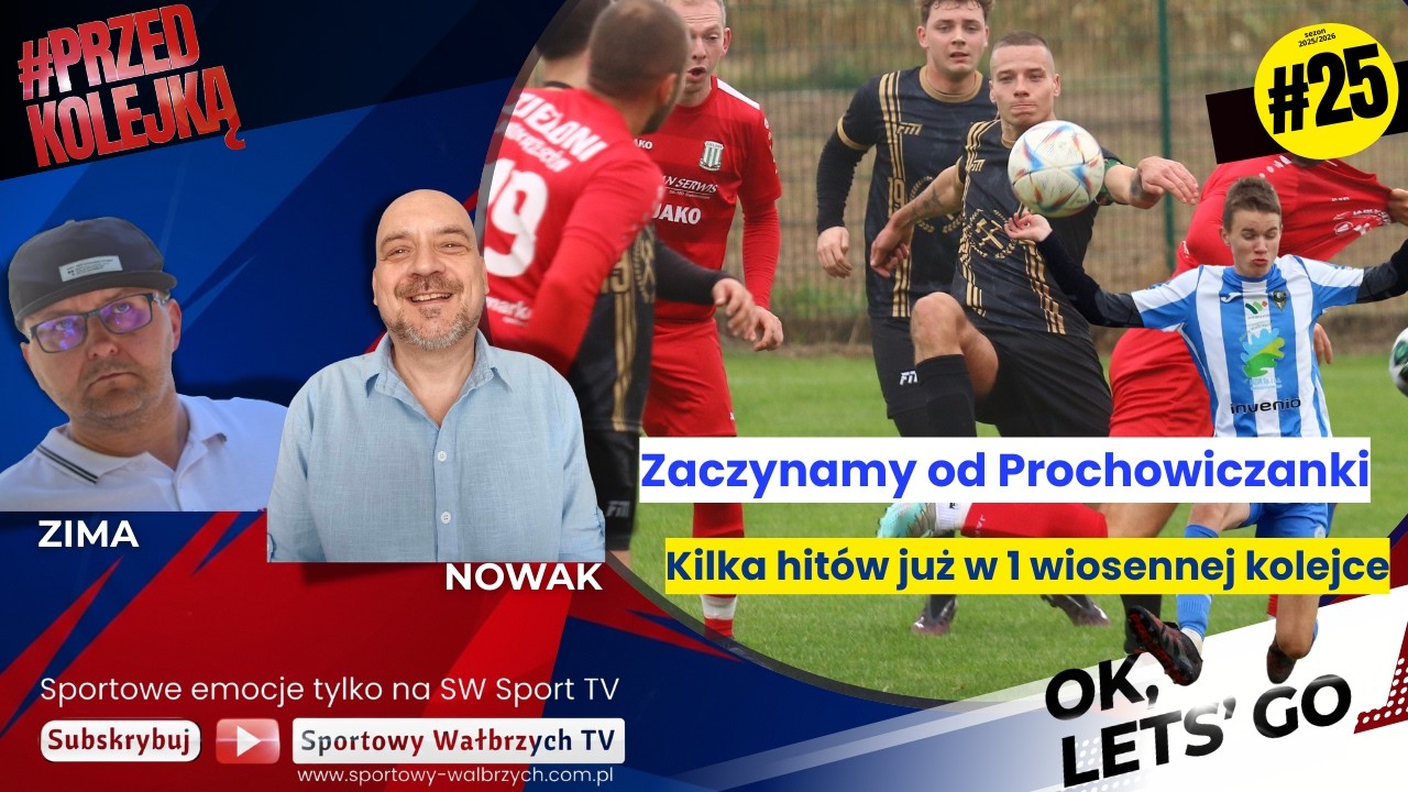 ⚽Wiosna czas start! Górnik Wałbrzych, Polonia Świdnica i hitowe starcia | #PrzedKolejką - odc. 25