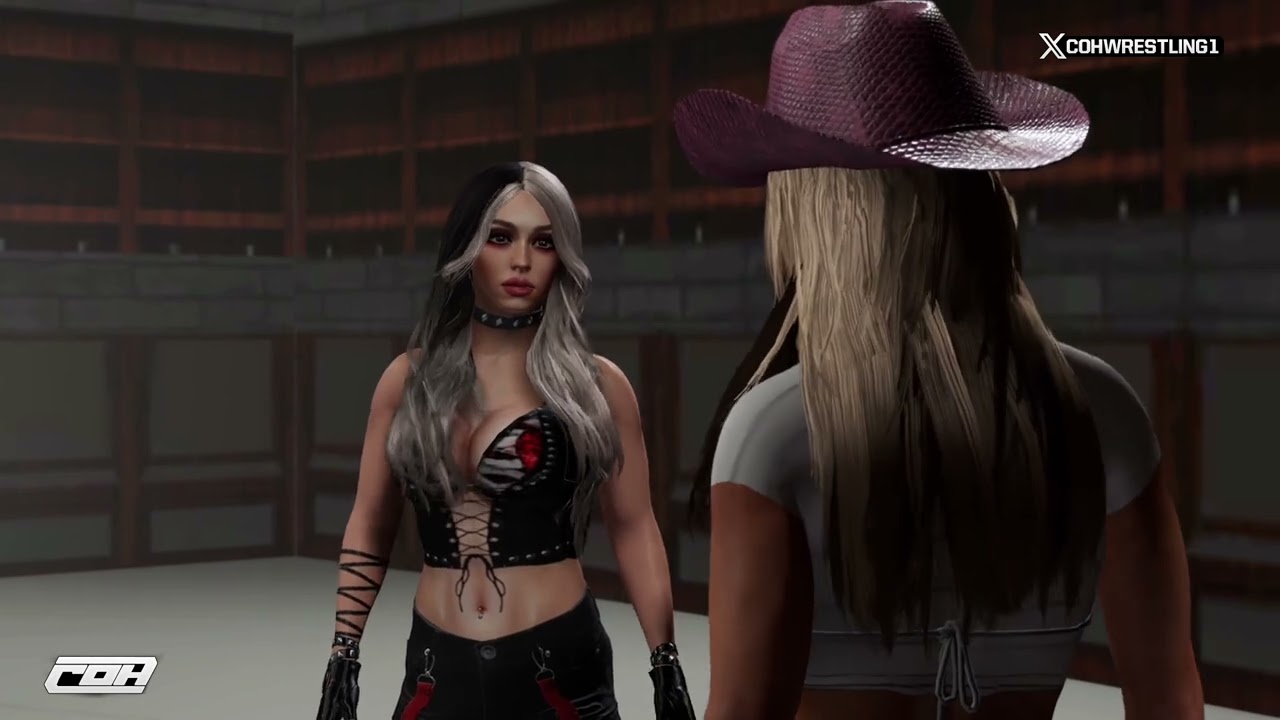 Tiffany and Heather Rae COH backstage segment