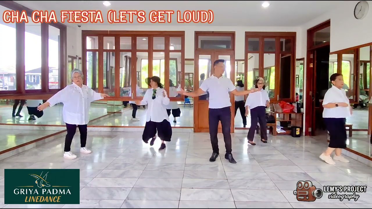 Linedance Chacha Fiesta (Let's Get Loud) 