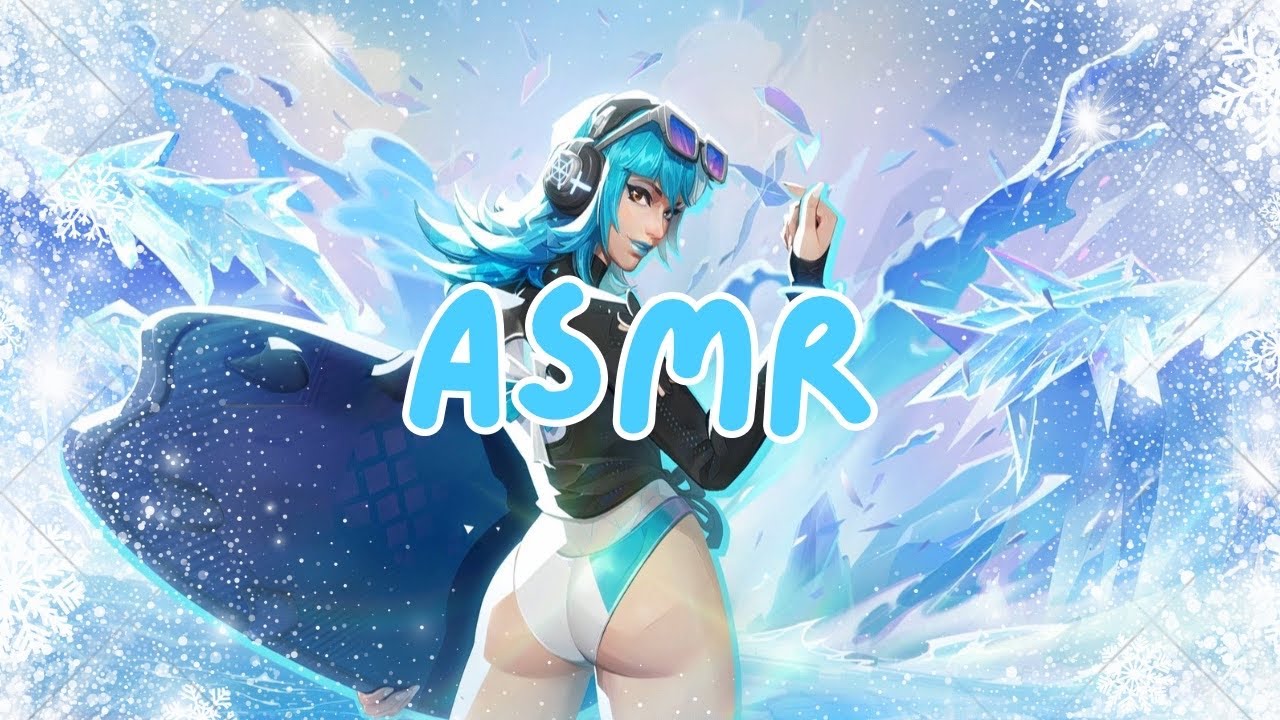 marvel rivals asmr new luna skin ♡ drinking boba ꉂ(˵˃ ᗜ ˂˵) (close whispers, chewing sounds)