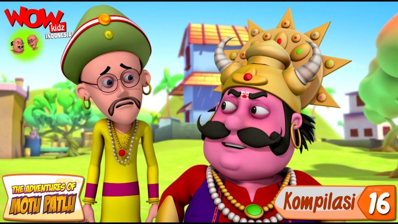 Kompilasi - 16 | Motu Patlu dalam Bahasa - Animasi 3D Kartun