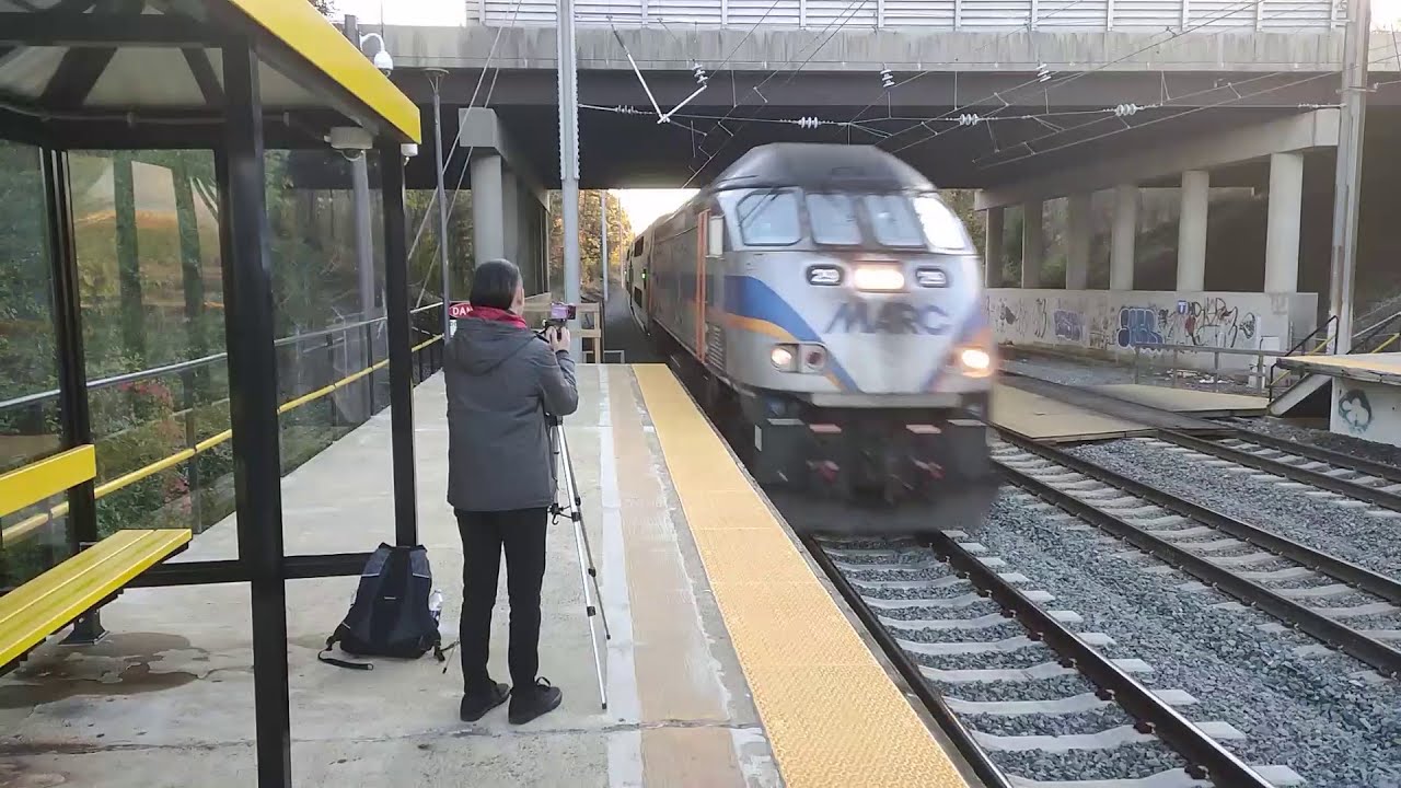 MARC Express Trains at High Speed (100MPH+) #2!