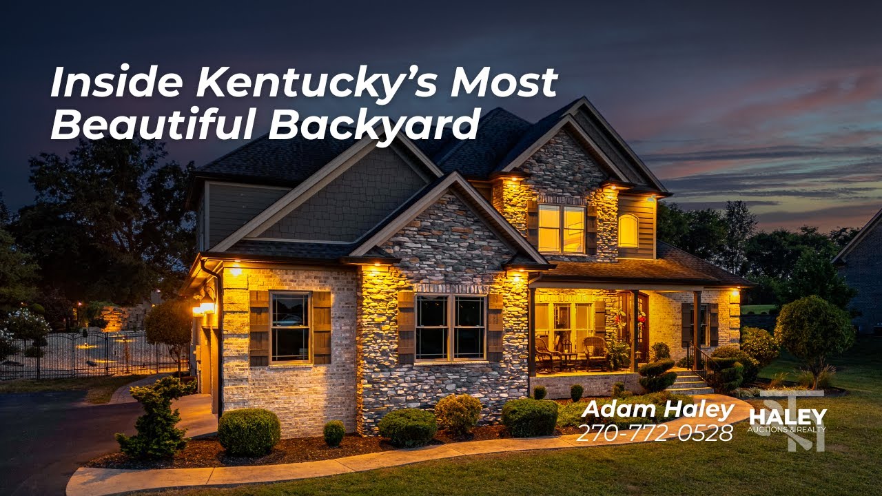 Luxury Home for Sale Near Bowling Green KY – 4 Bed, 3.5 Bath, Pool, 1 Acre