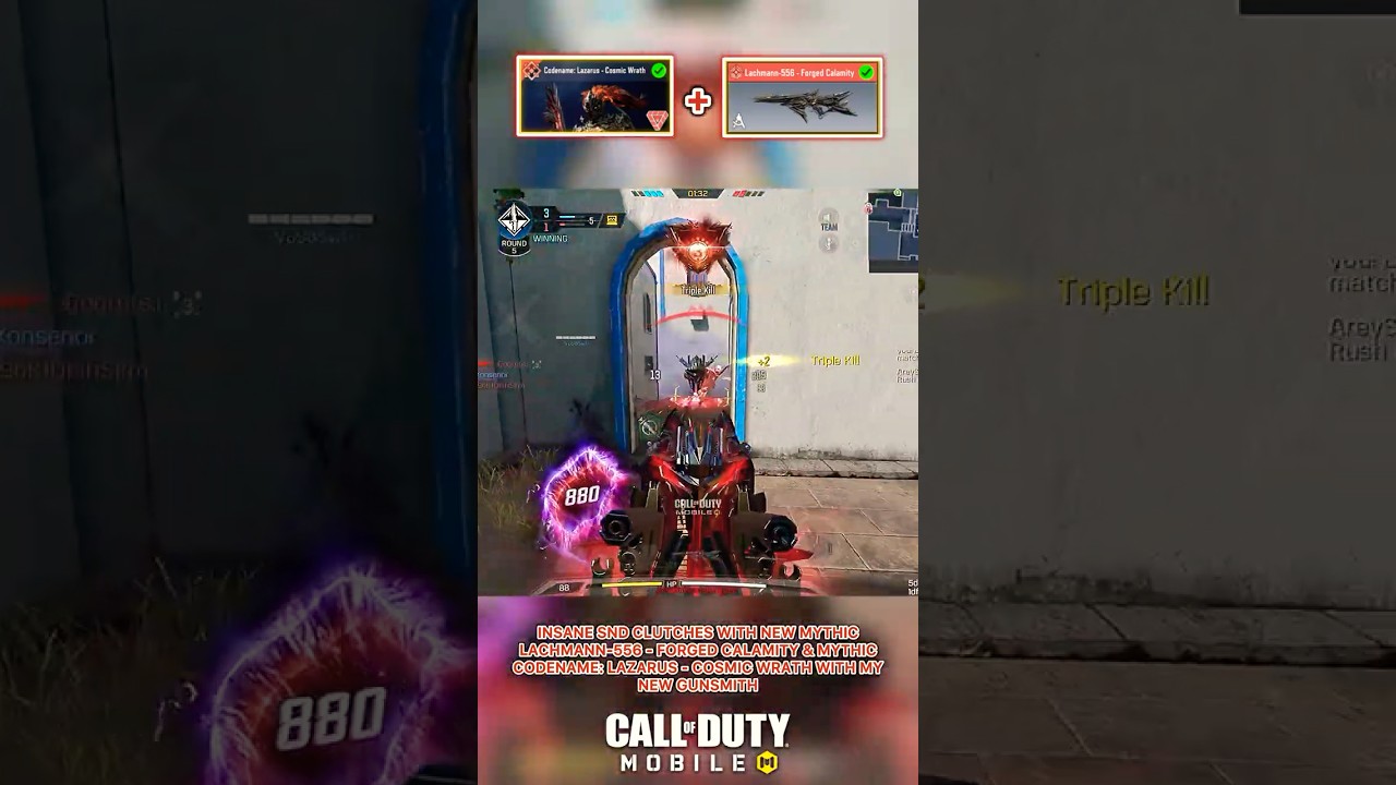 New Mythic Lachmann-556 - Forged Calamity is BROKEN #codm #codmshorts #codmobile