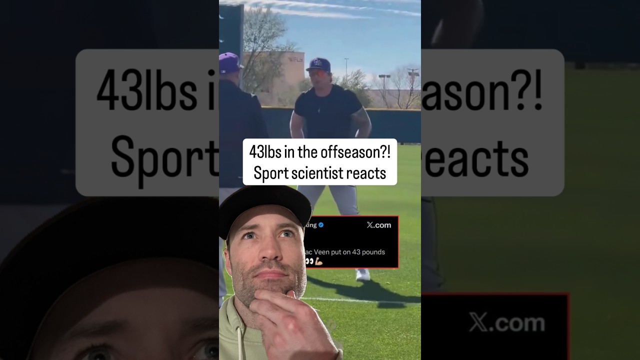 Спортивный ученый комментирует интенсивную трансформацию тела на 43 фунта (около 20 кг).