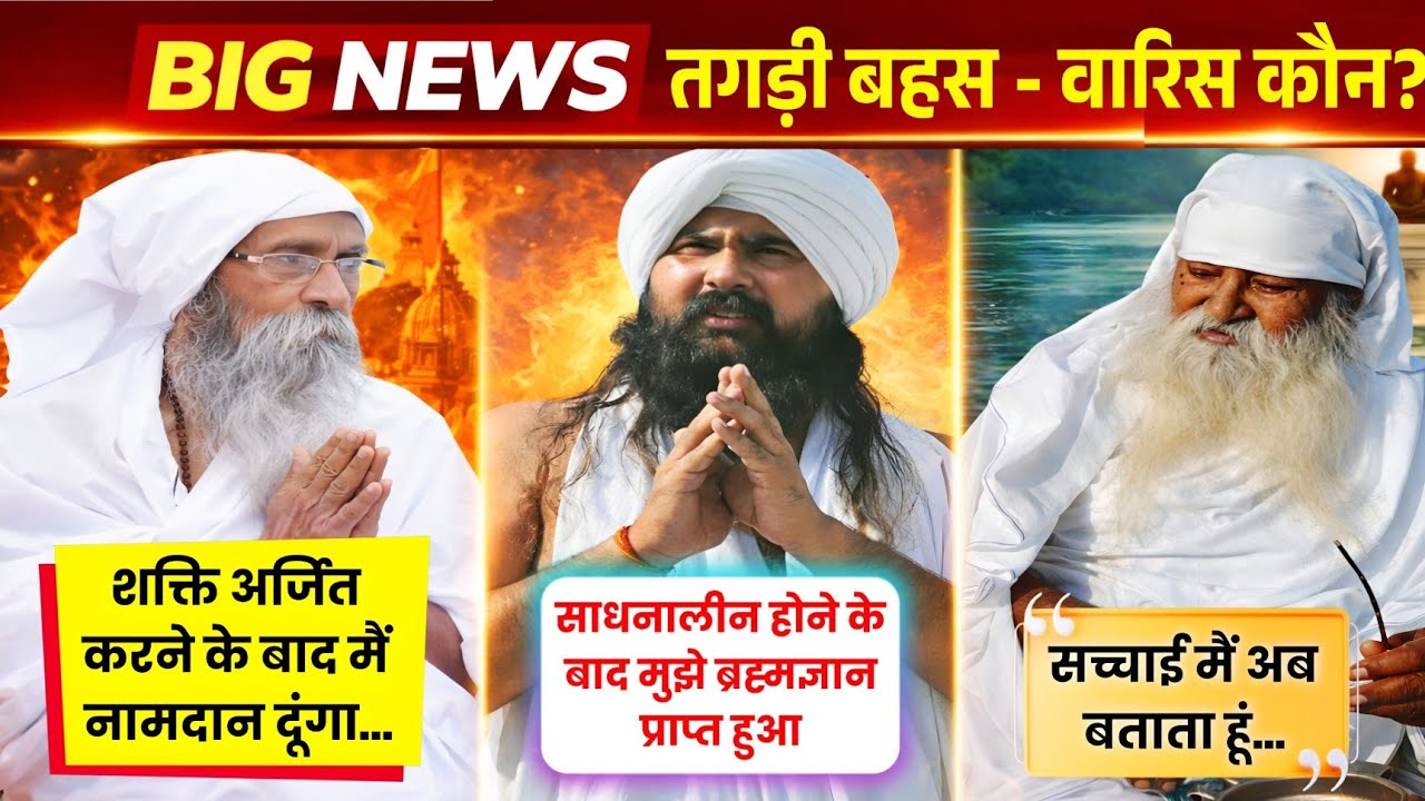 Breaking News। संगत की बड़ी बहस।  उत्तराधिकार और वारिस की बात । सबके पक्ष सुनिए। 