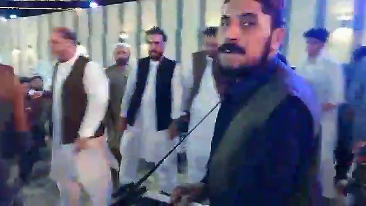 Dotani mashraan Attan on Nasir Dotani wedding night At Quetta