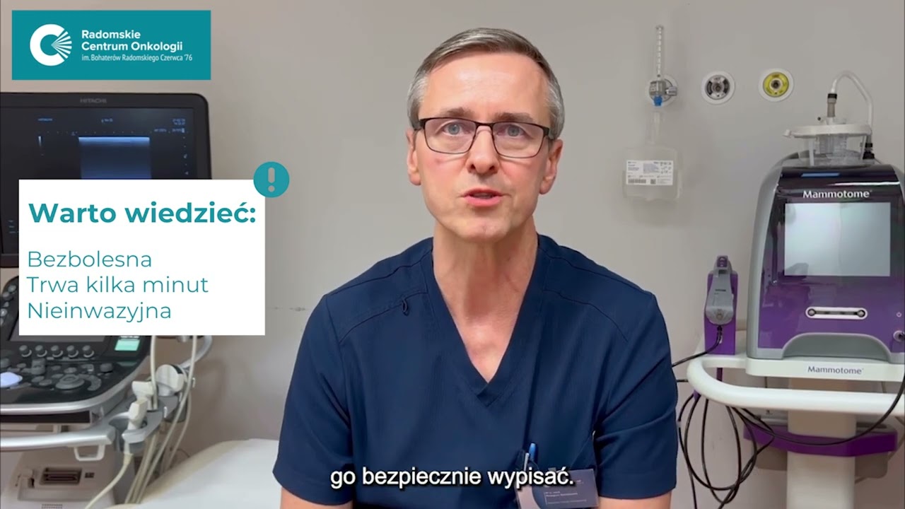 Biopsja gruboigłowa  - dr n. med. Grzegorz Szczęśniak - Radomskie Centrum Onkologii