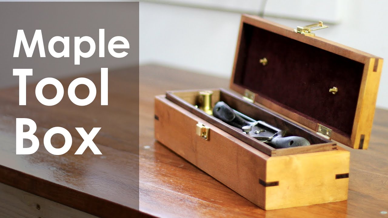 How To Build a Portable Toolbox w/ Insert Tray for Travel