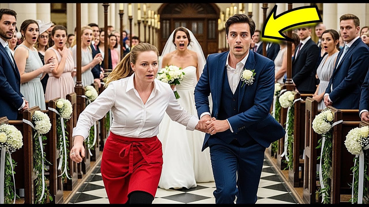 MILIONÁRIO EM CHOQUE QUANDO DESCONHECIDA O TIRA DE SEU CASAMENTO… MAS 5s DEPOIS O QUE ELA LHE MOSTRA