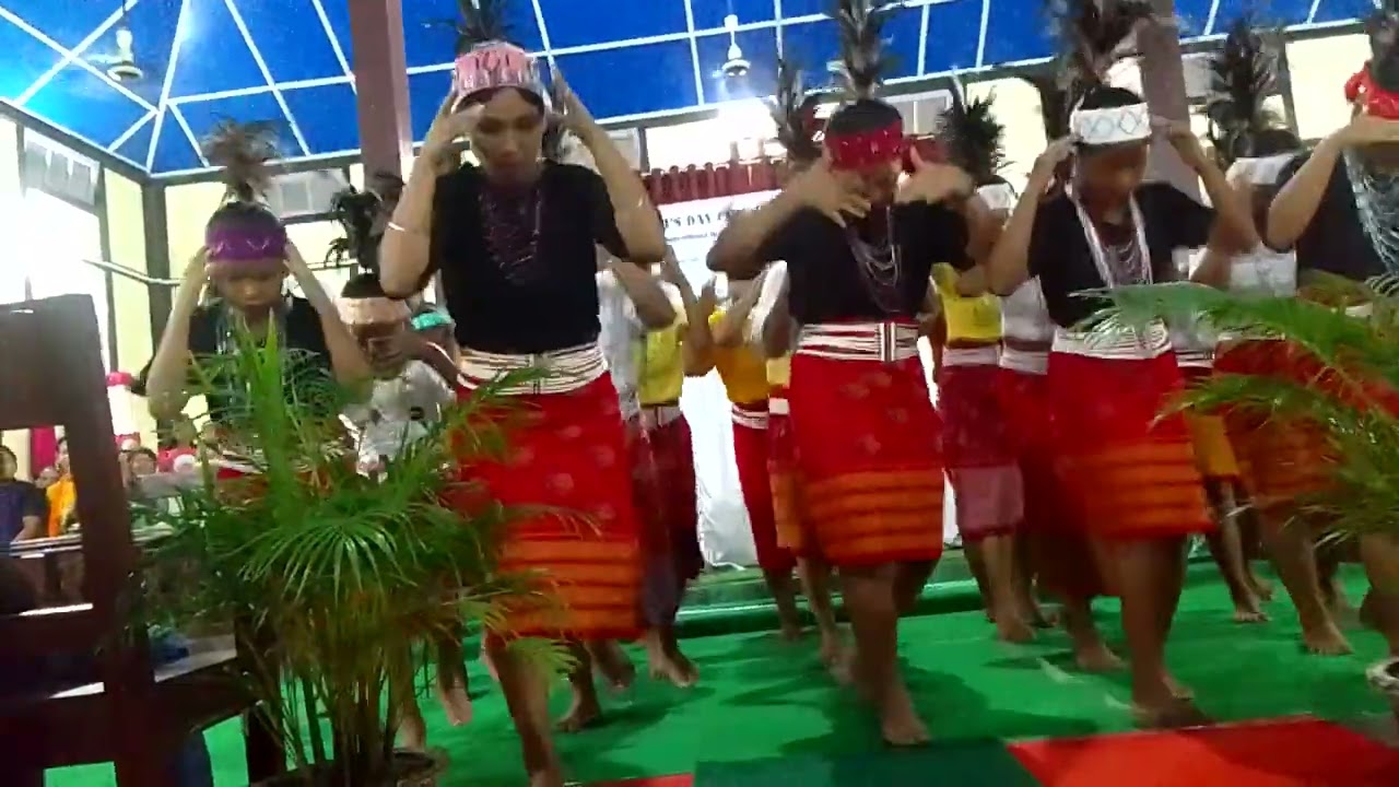 W/G Special Night Wangala dance presented by Rajasimla Songma W/G at Rajasimla