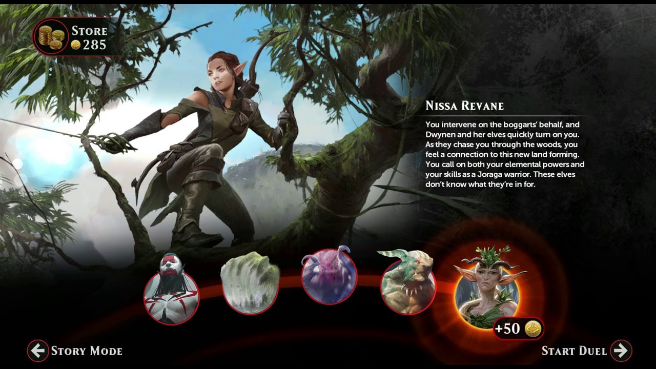 Magic Duels: Origins - Nissa Vs. Dwynen