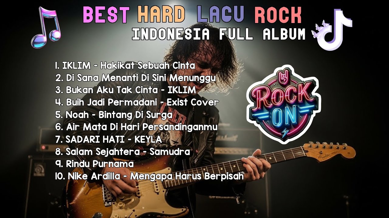 Best Hard Rock Indonesia || Musik Rock Nendang Nonstop Getaran Rock Lokal