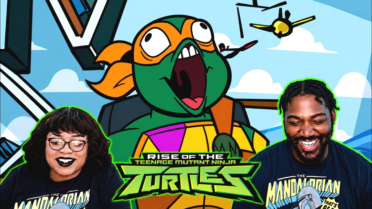 Тихая библиотека?! || Rise of the TMNT Reaction, эпизоды 19 и 20 #TMNT