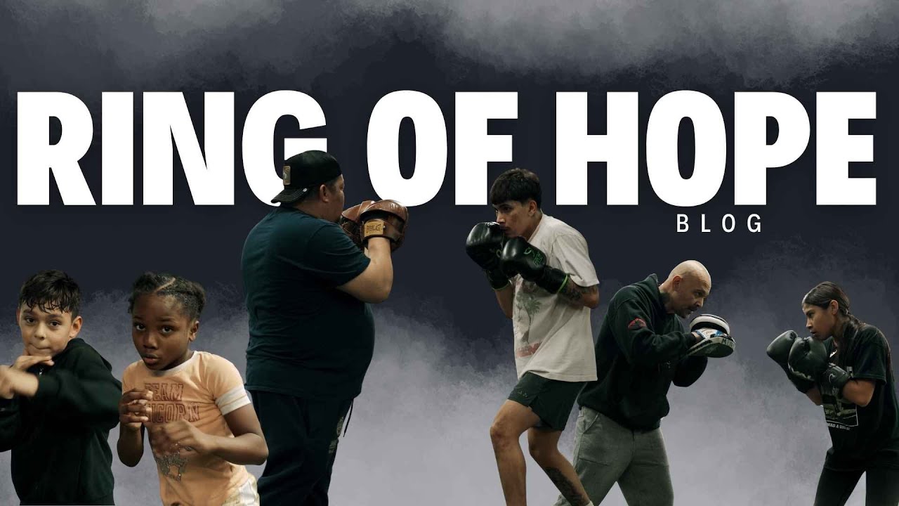 RING OF HOPE Boxing Gym building Future Champions