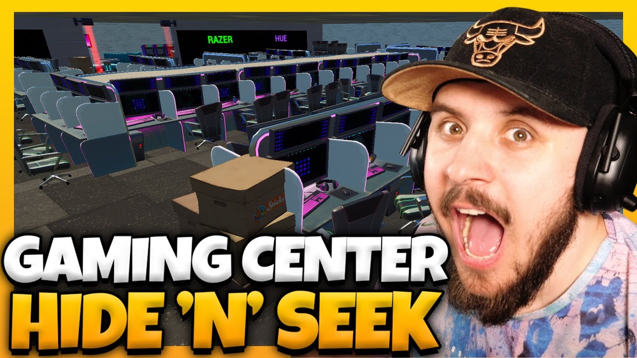 GAMING CENTER HIDE AND SEEK I FORTNITE