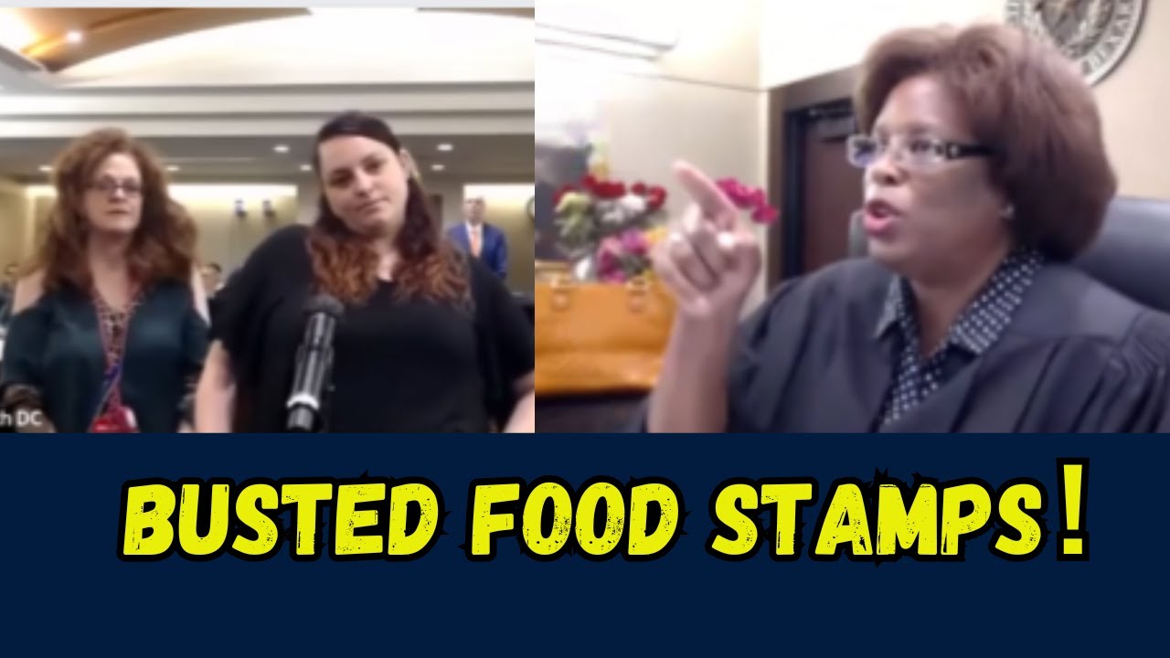 Judge Boyd EXPOSES Food Stamp FRAUD in Court!