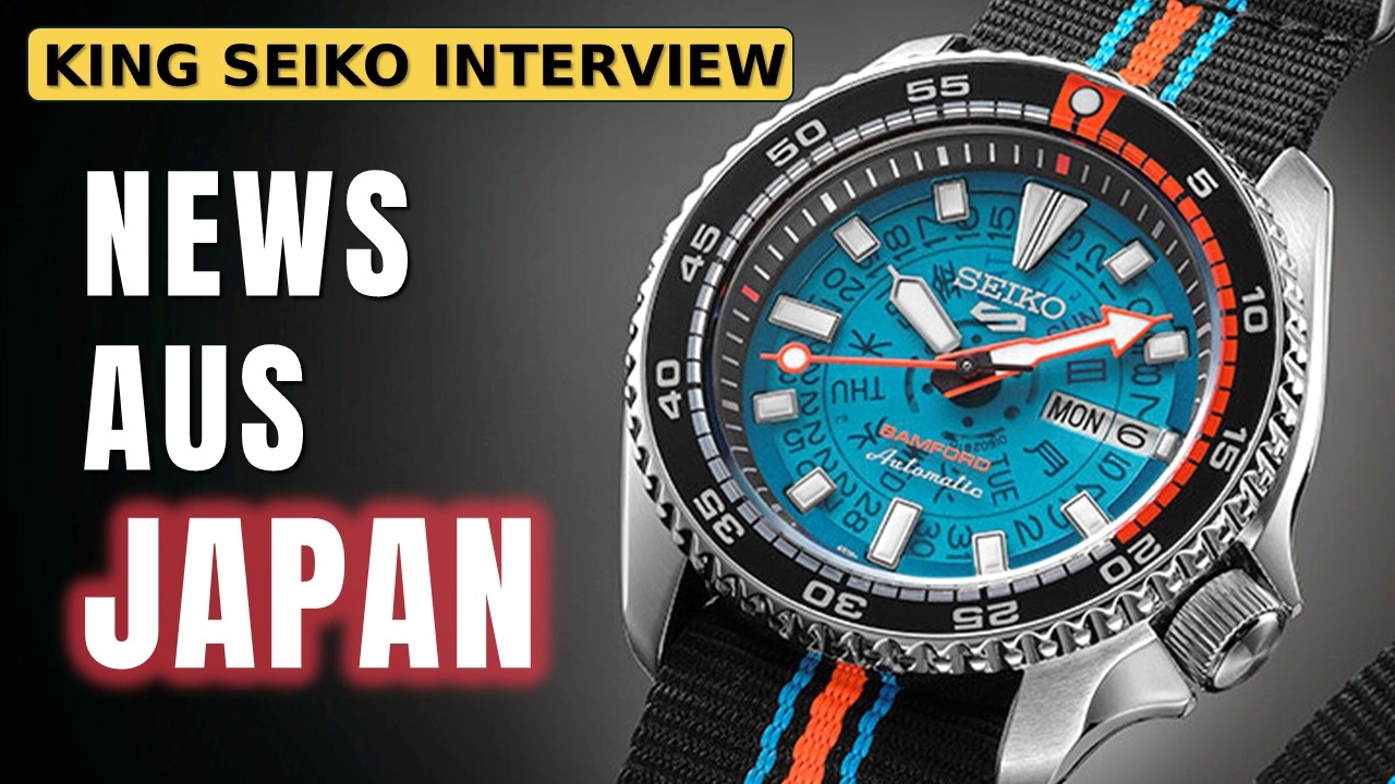 Seiko & Co.: 80er-Kult, neue Alpinist – King-Seiko-Designer im Studio