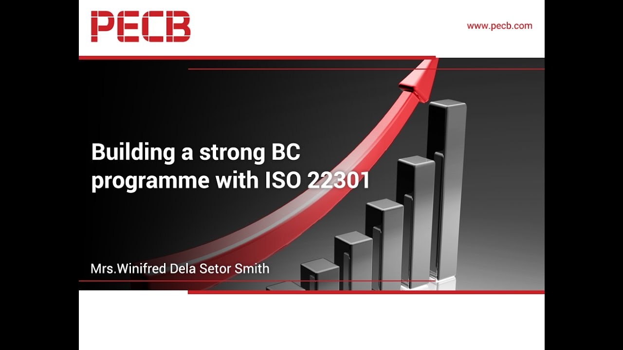 Building a strong BC programme with ISO 22301