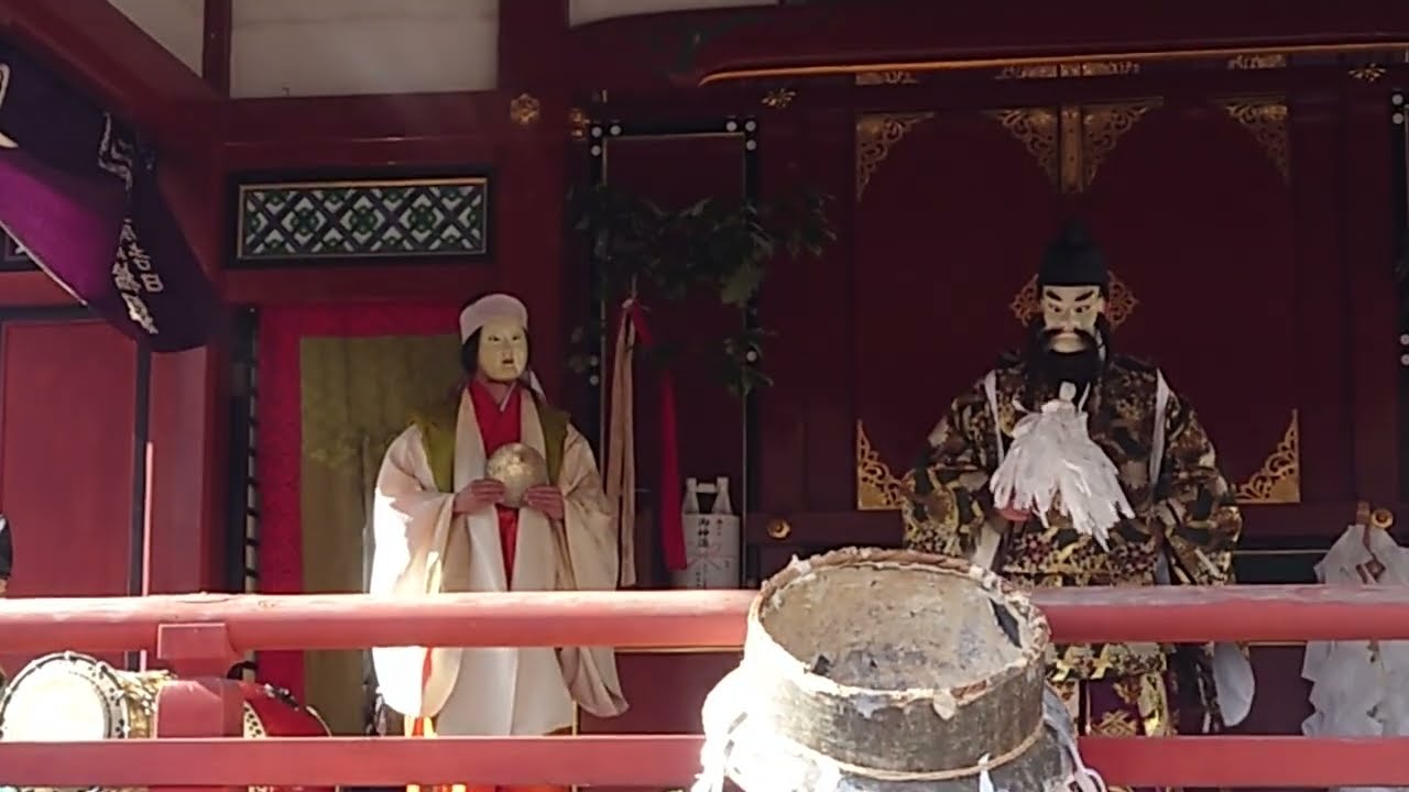 秩父神社神楽　秩父夜祭にて　埼玉県秩父市　2022年12月3日