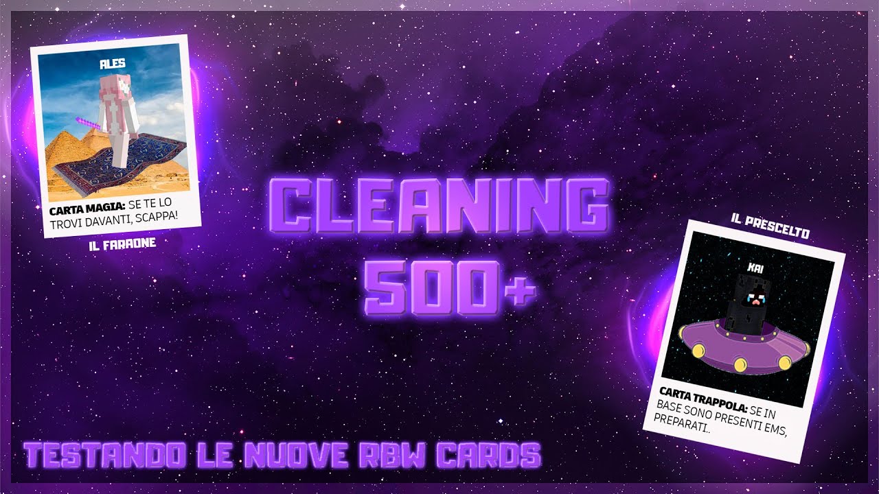 Cleaning 500+ | Rbw Montage |