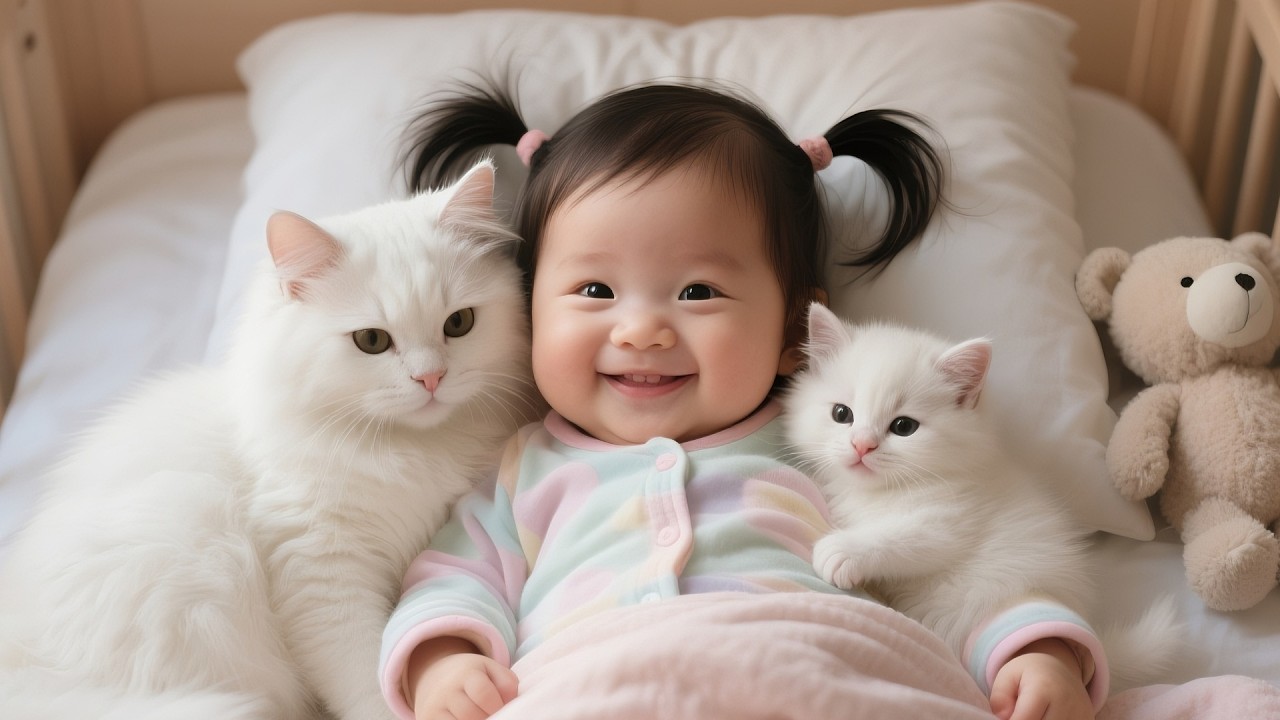 Когда малыши и кошки превращают игры в чистую радость