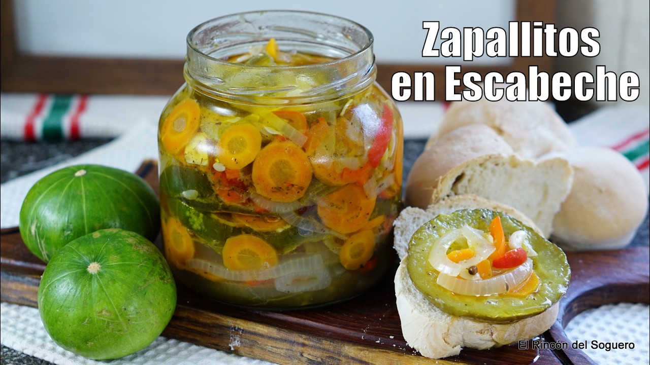 Zapallitos en Escabeche: ¡Receta Fácil y Deliciosa para Cualquier Ocasión! #ZapallitoEnEscabeche