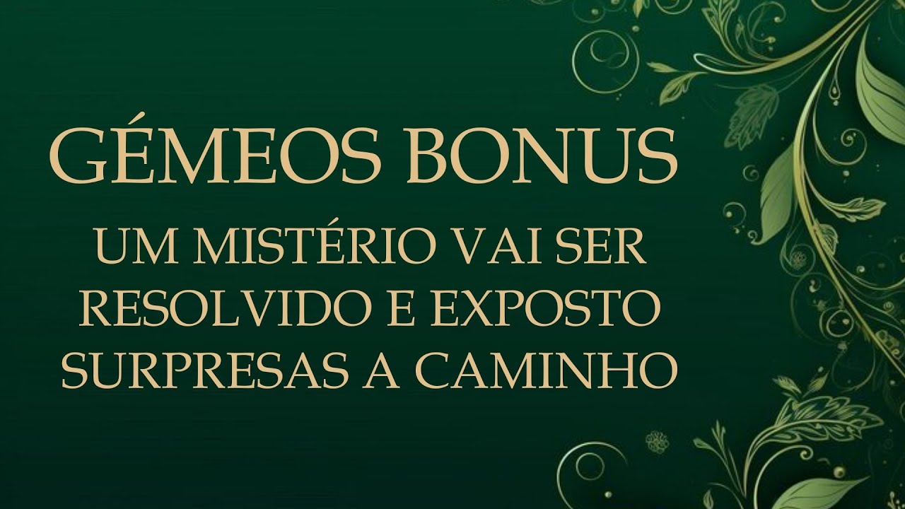 🍃GÉMEOS BONUS🍃UM AJUDA A CAMINHO, ALGUÊM VAI ESTENDER A MÃO A VOCÊ