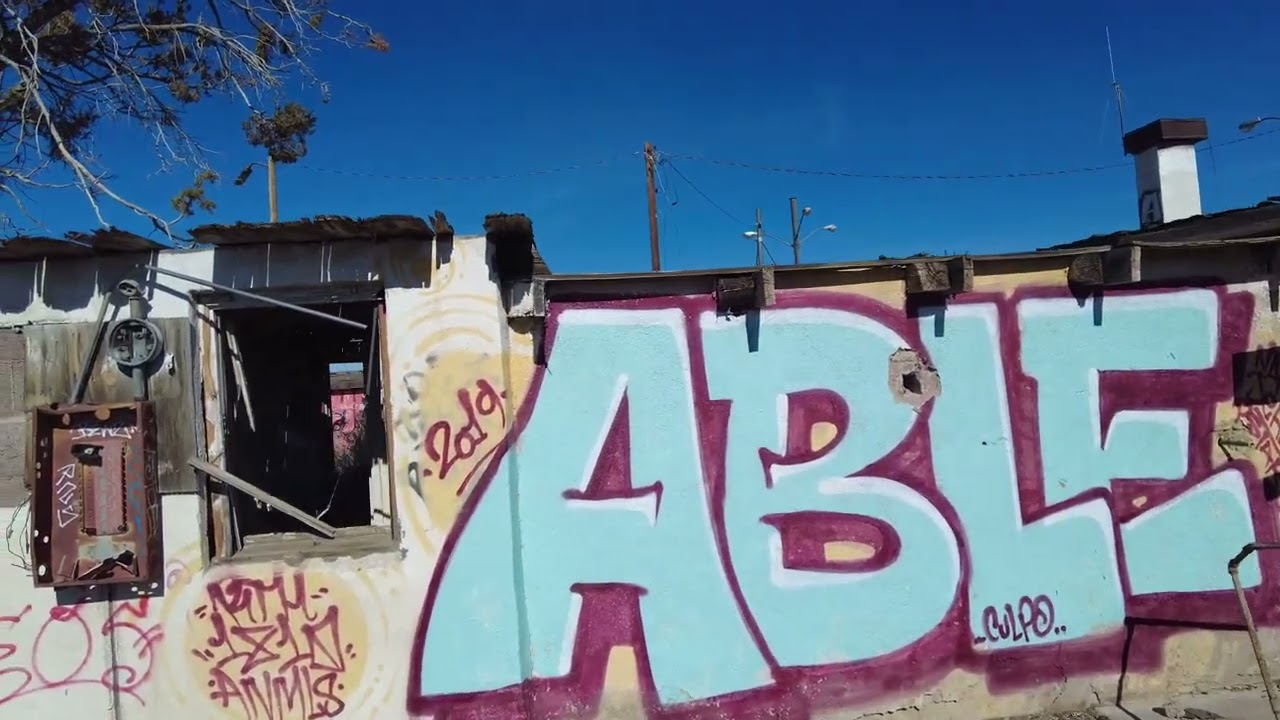 4K Abandoned TWIN ARROWS Trading Post on Route 66 Walk Around Tour   Exploring the Abandoned