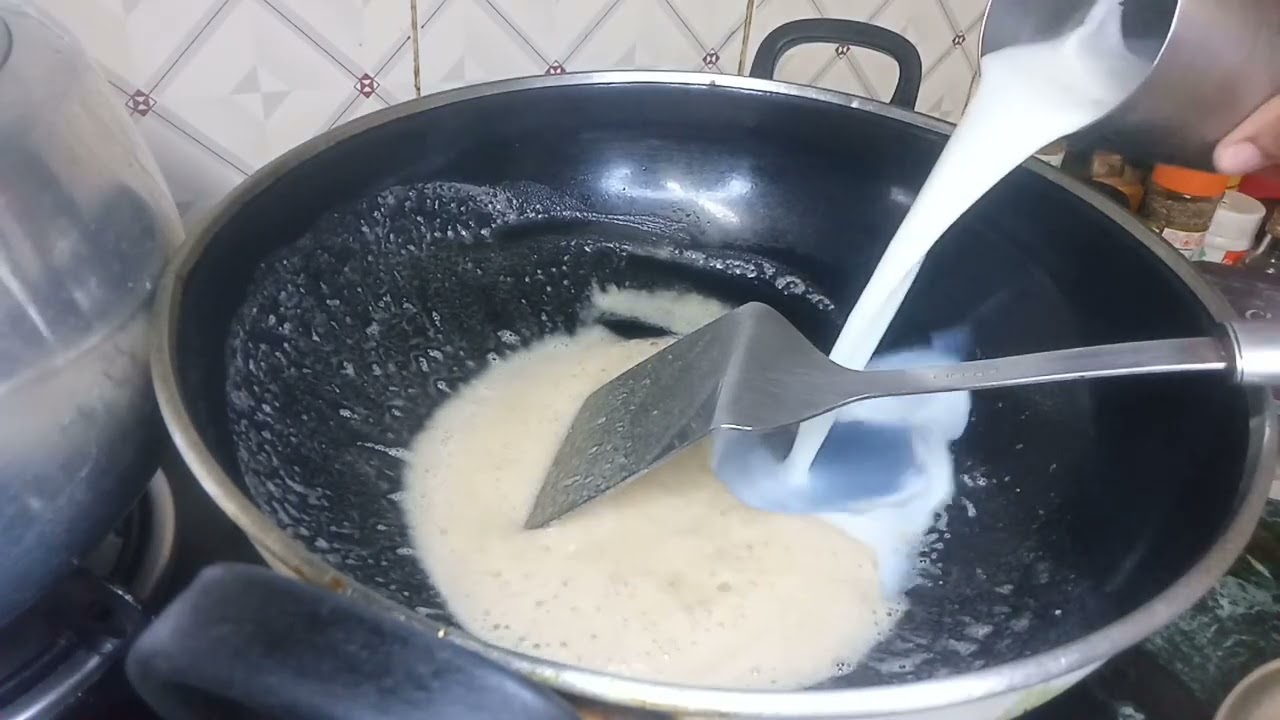 Creamy white sauce pasta @swadbyheena 