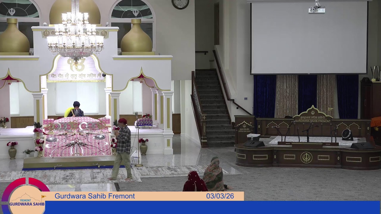 Gurdwara Sahib Fremont Morning Diwan 2026-03-03