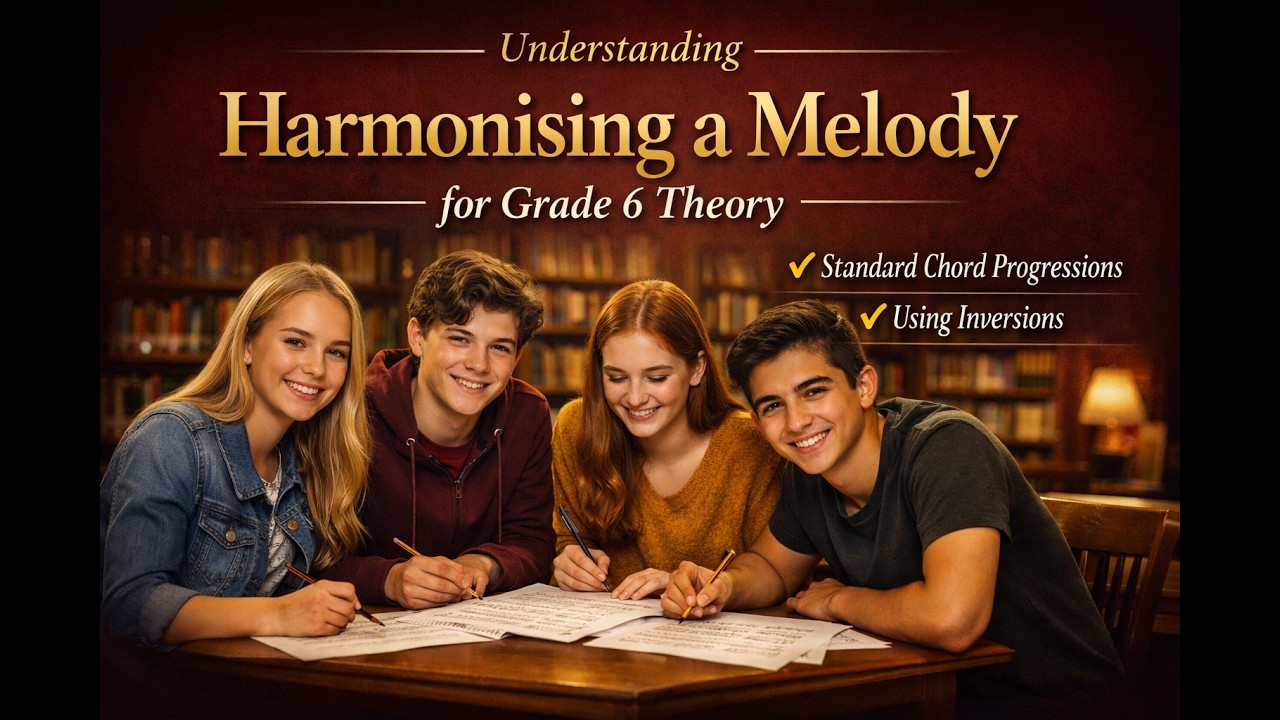 Harmonising a Melody - Grade 6 ABRSM Music Theory