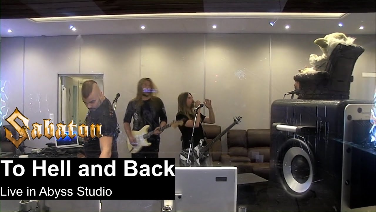 Sabaton - To Hell and Back Studio Recording live 2015