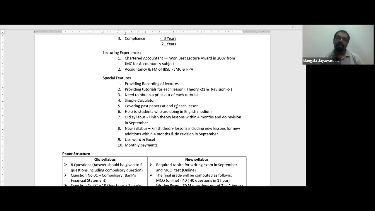 DBF / IABF Accounting IBSL Level 01 ගිණුම්කරණය Introductory session