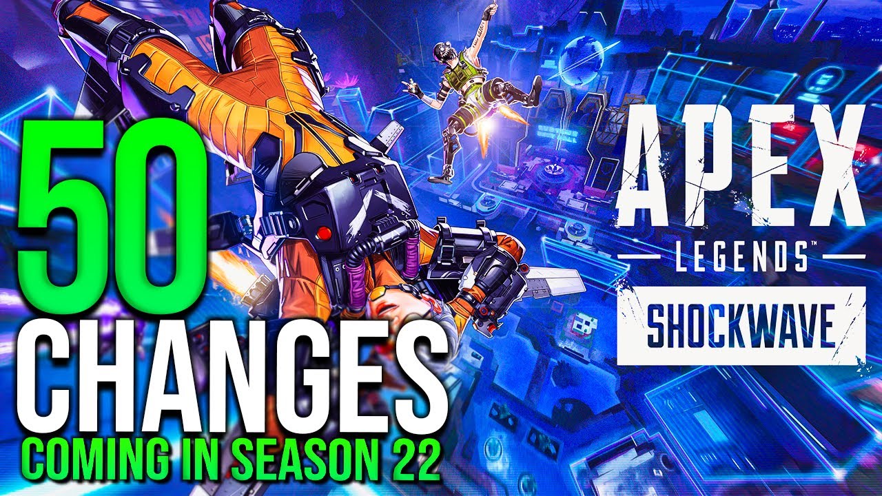 50 NEW CHANGES COMING TO APEX SEASON 22! NEW MAP, GUNS, BUFFS, NERFS, SKINS!