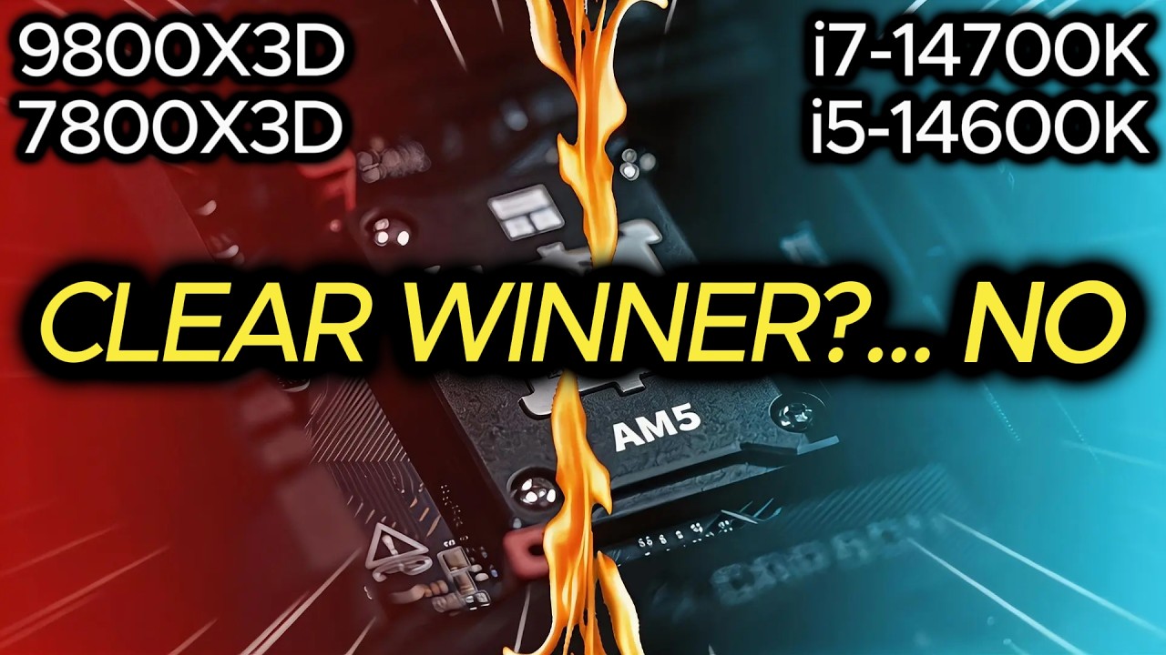 Are These CPUs Worth It in 2026? - 7800X3D vs 9800X3D vs 14600K vs 14700K vs 7600X