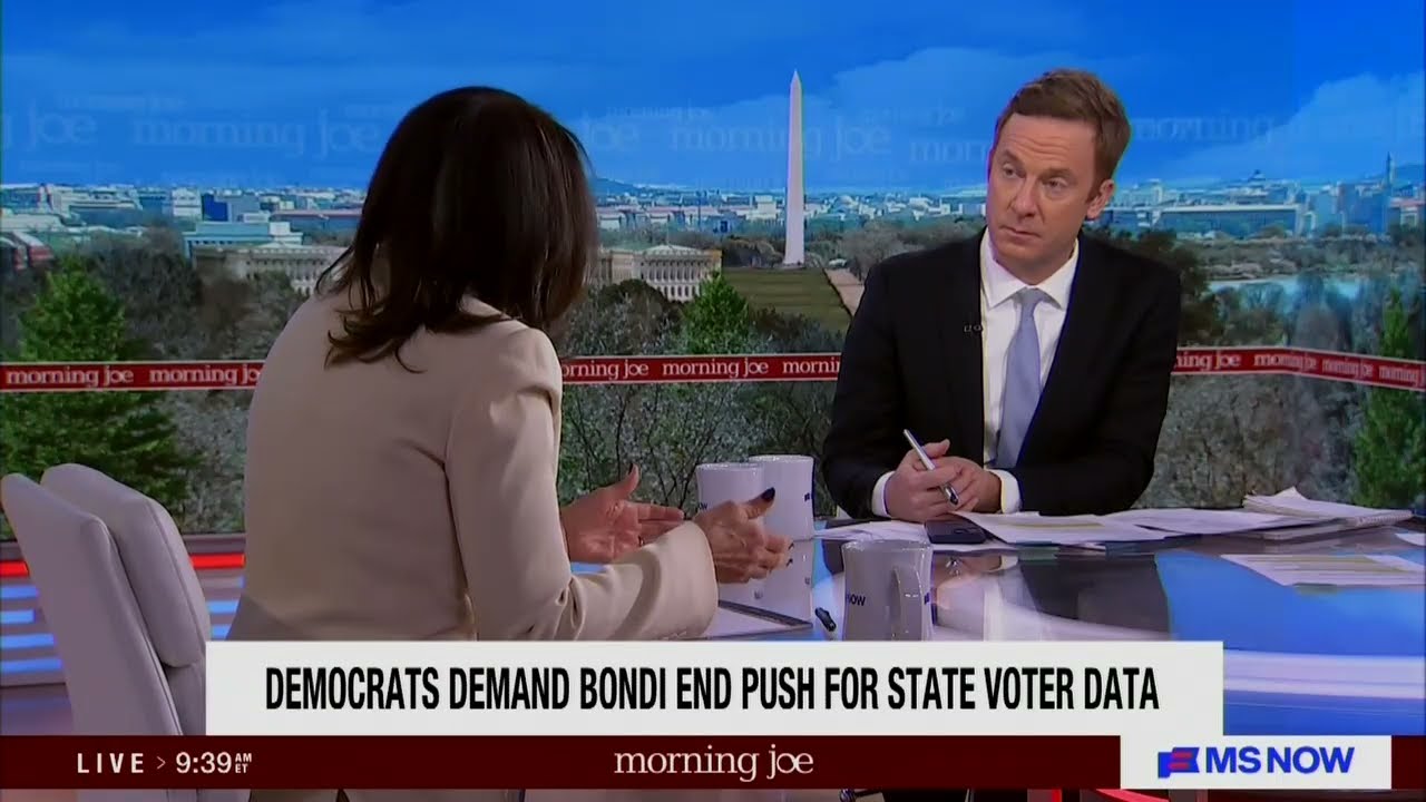 Sen. Cantwell Appears on Morning Joe to Push Back on Efforts to Compromise Voting Rights