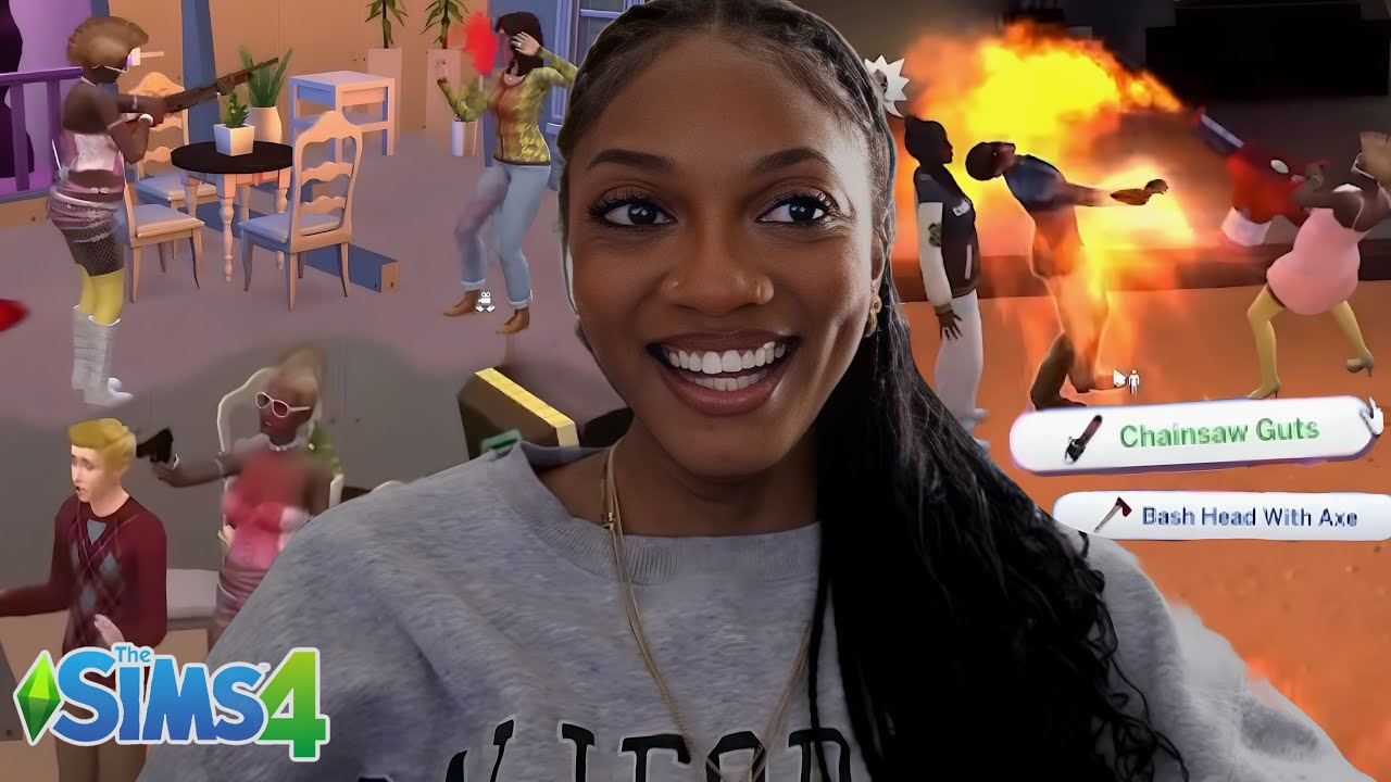 I Played Sims 4 Extreme Violence Mod...