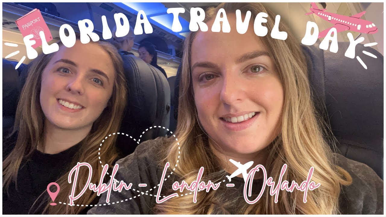 Видеоблог Florida Travel Day | Июнь 2023 г. | Премиум-эконом BA и Aer Lingus