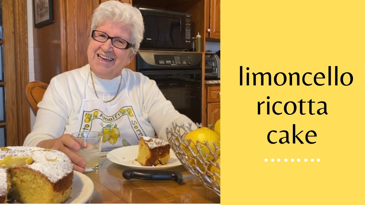 Super Lemony Italian Limoncello Ricotta Cake (e56)