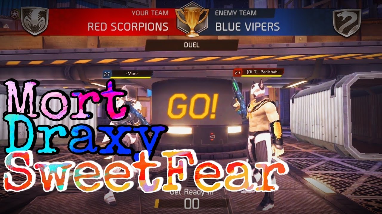 Shadowgun Legends: Dueling against [KIL] -Mort-, SweetFear & -Draxy.
