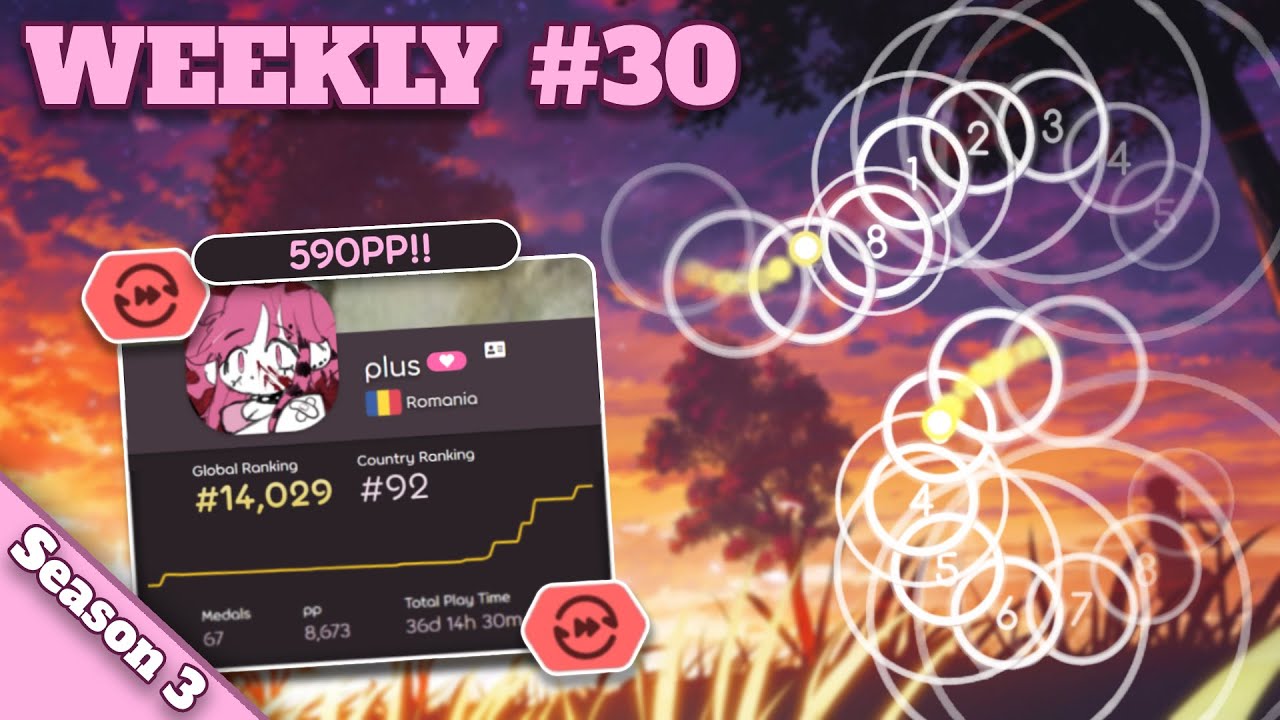 13 Top Plays in a Week? | osu!Arena Season 3