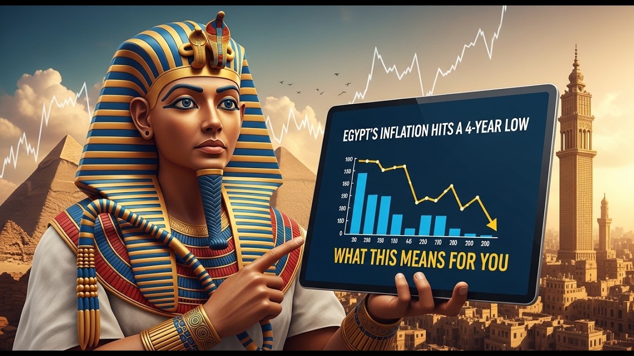 Egypt&rsquo;s Inflation Hits 4-Year Low: What This Means for You