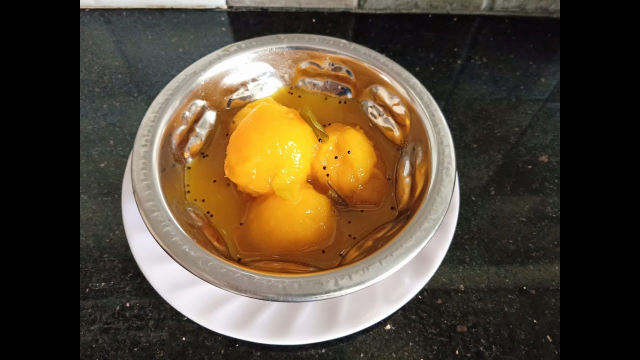 Mango Side Dish /Mango curry/Ambe Upkari /  Mavina Hannina Palya