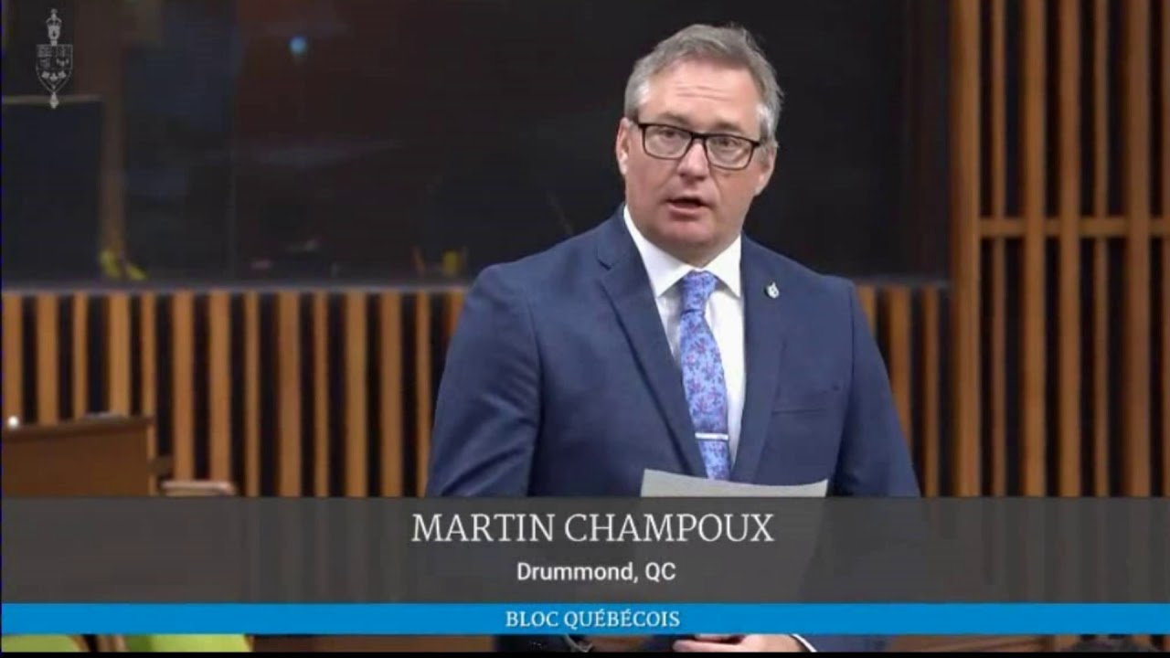 Martin Champoux motion