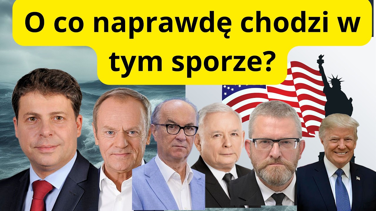 Prof. Piotrowski: Tusk i Czarzasty przeciwko USA, Kaczyński chce koalicji z PSL, Braun atakowany