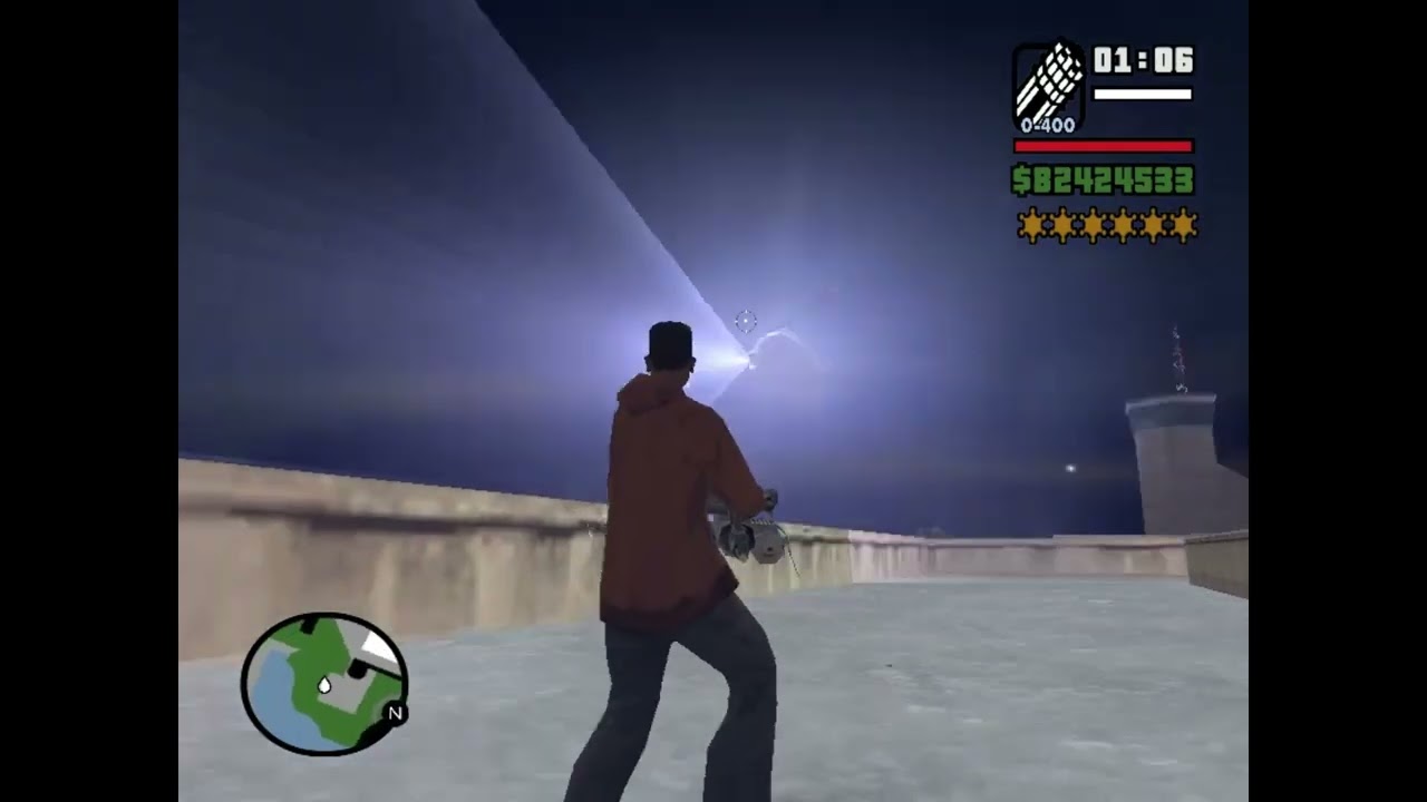 GTA Underground Airport Cops Shootout + Six Stars Wanted Level Escape