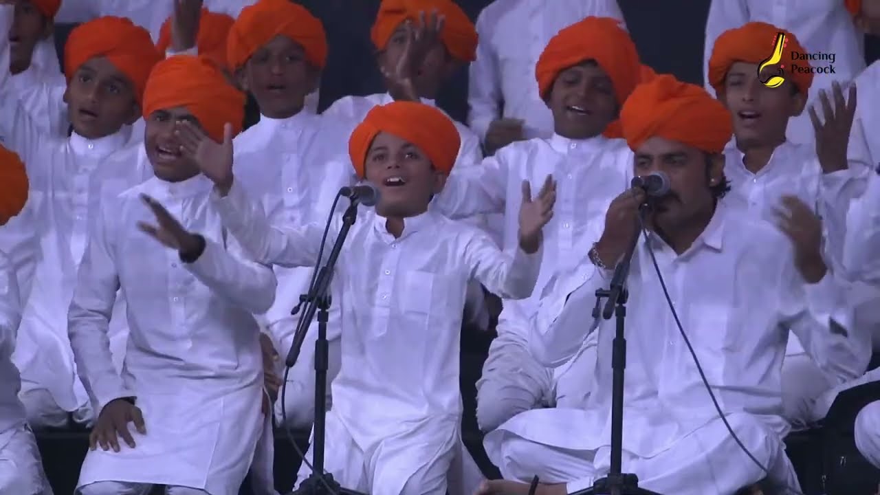 Children's Folk Choir at Rising Rajasthan Global Investment Summit 2024